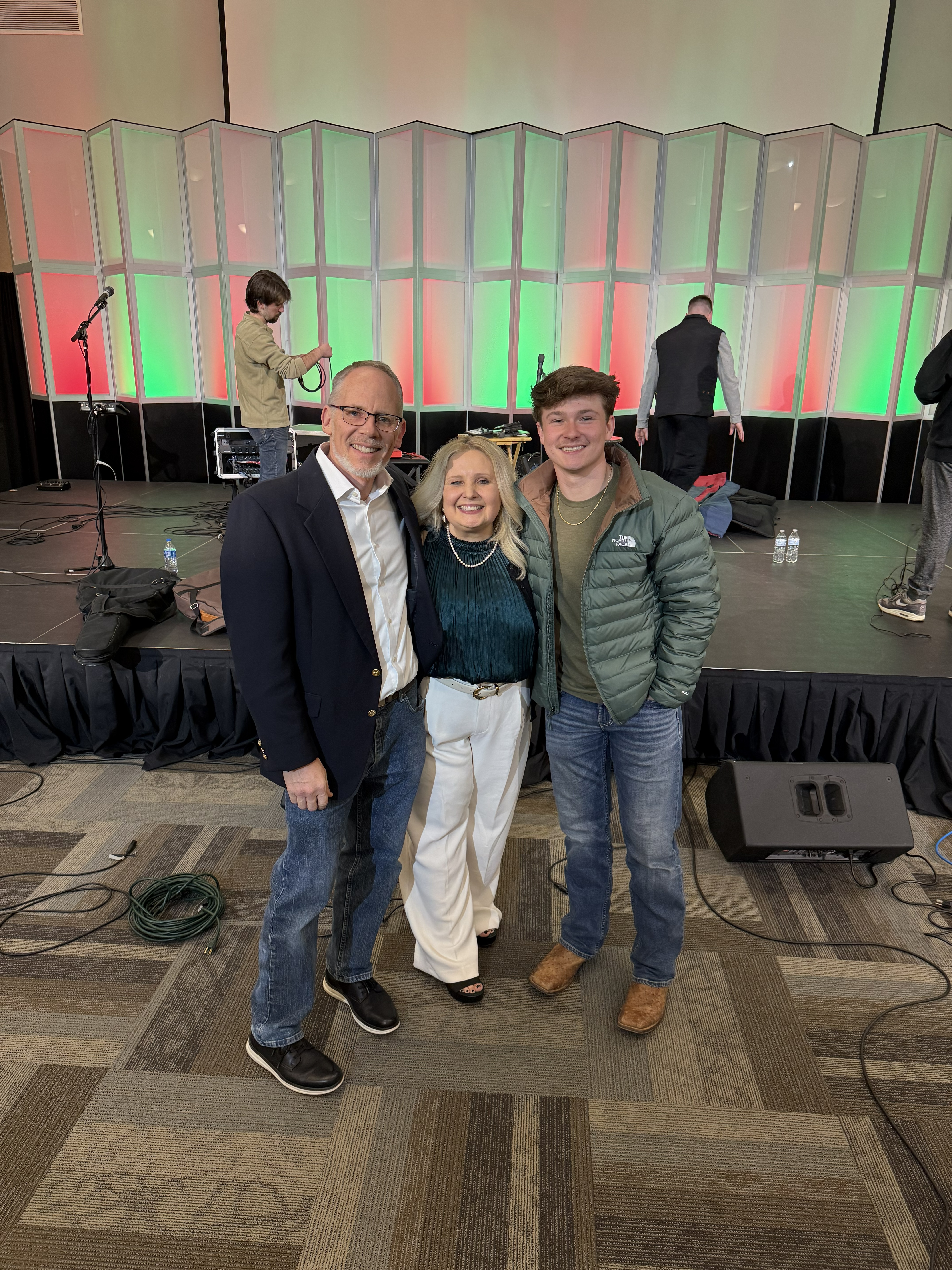 Rob and Cheryl with Carson